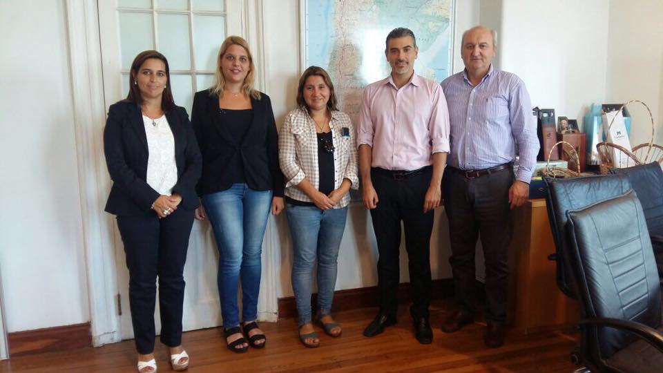Acompañando a intendentes cordobeses en gestiones en Bs As