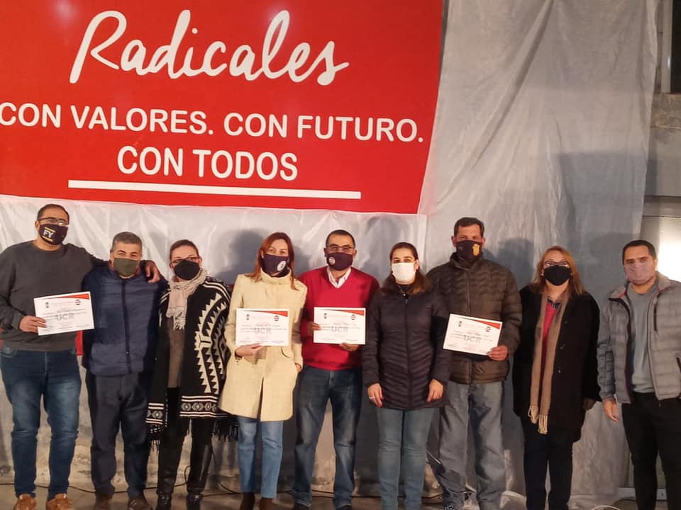 Asunción nuevas autoridades del radicalismo del Departamento Ischilín