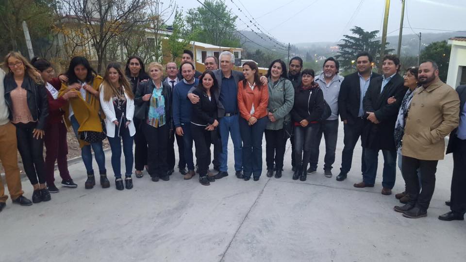Con los vecinos en Mendiolaza, Villa Allende, Río Ceballos y Colonia Caroya