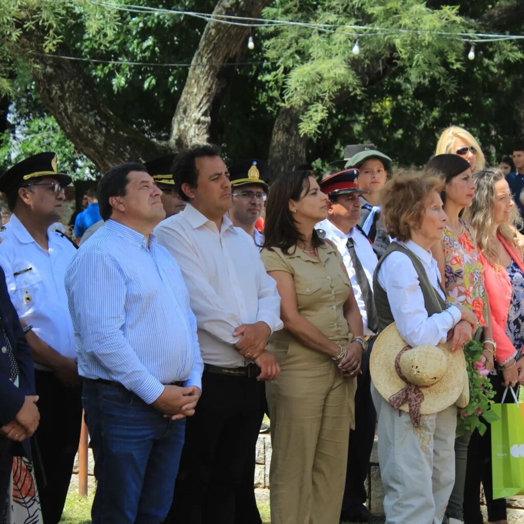 En Villa Tulumba conmemorando a uno de sus héroes, el granadero José Márquez