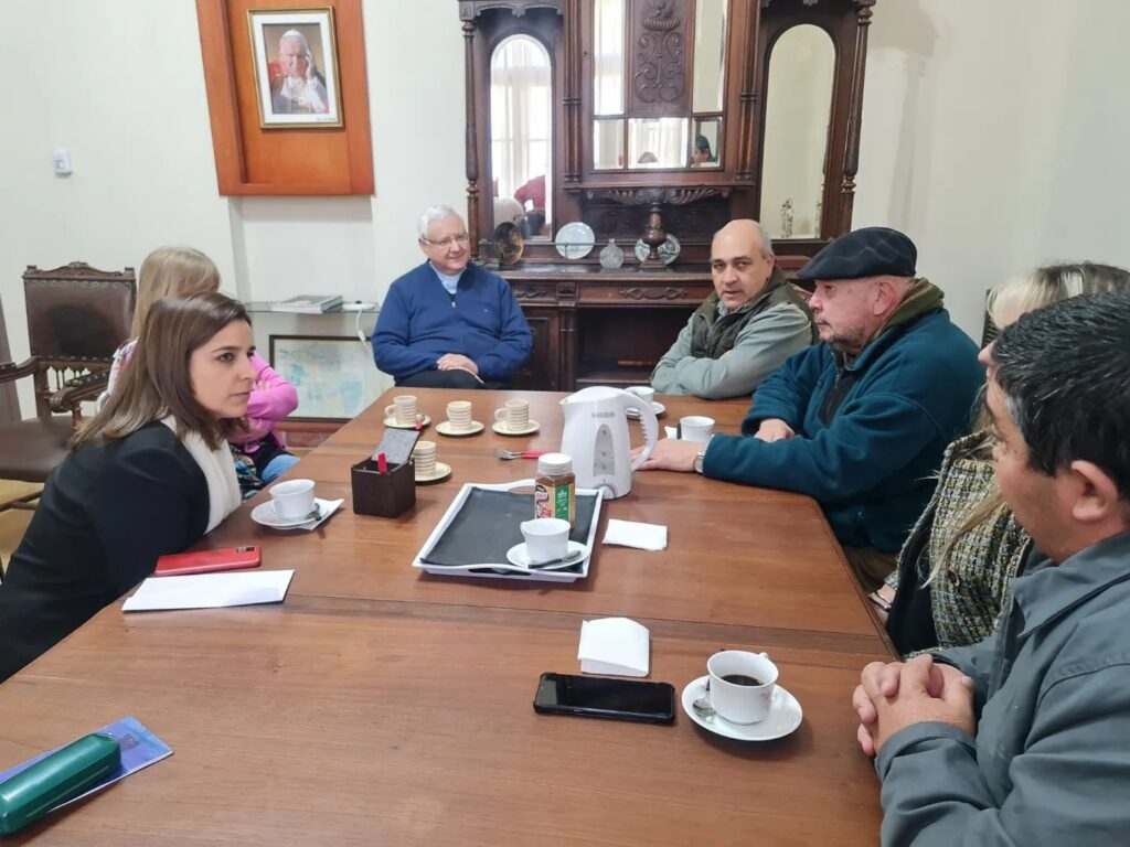 Preparativos para las fiestas patronales de Villa Quilino en honor a San Roque