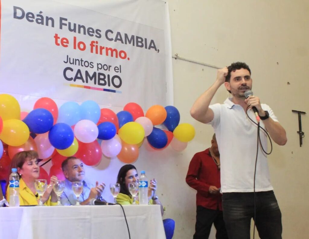Presentación de candidatos de Juntos por el Cambio en Deán Funes