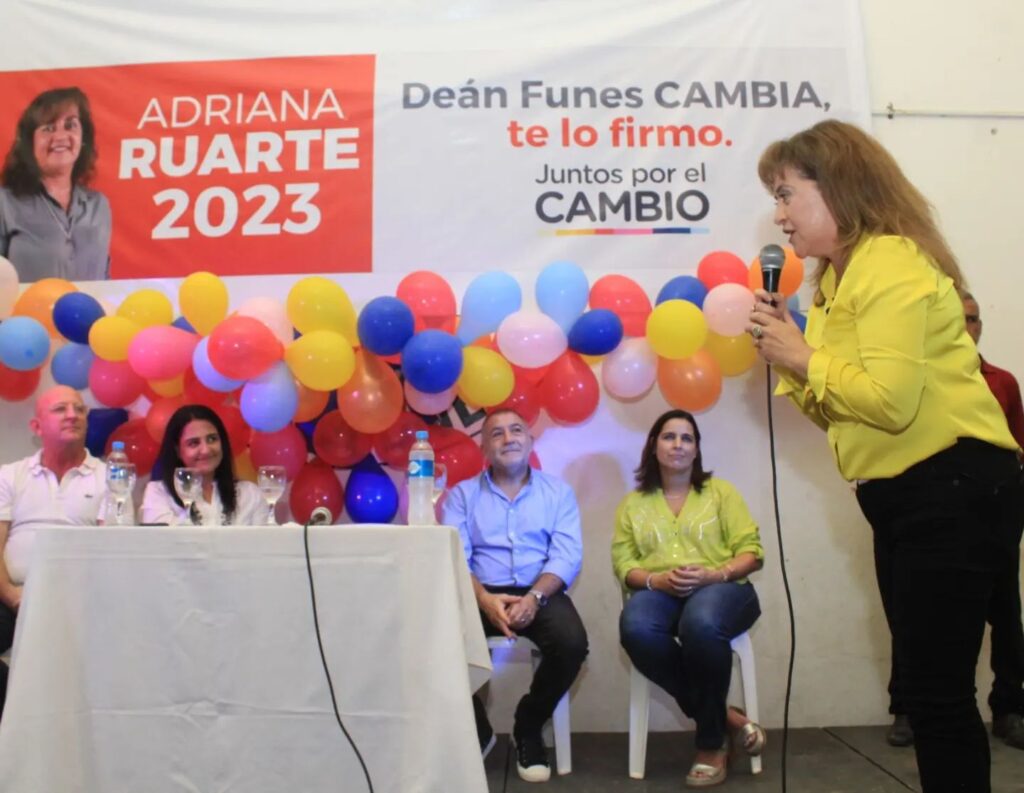 Presentación de candidatos de Juntos por el Cambio en Deán Funes