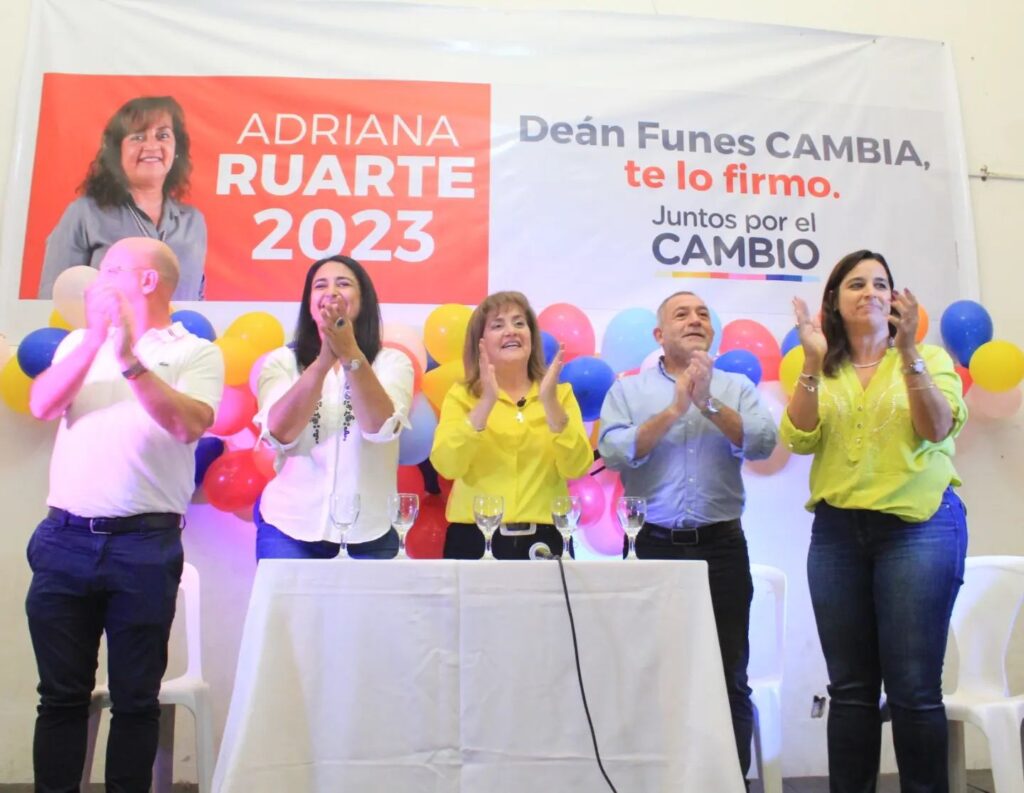 Presentación de candidatos de Juntos por el Cambio en Deán Funes