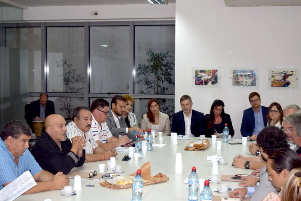 Reunión de consulta con sindicatos cordobeses