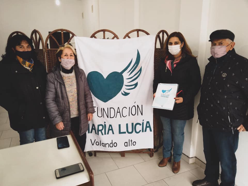 Visita a la Fundación María Lucía Volando Alto de Deán Funes